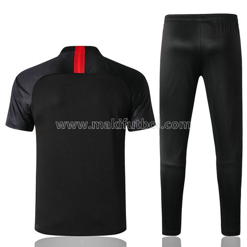 camiseta paris saint germain polo negro 2019-2020